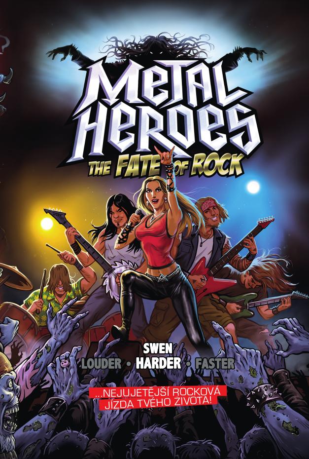 Obrázok Metal Heroes: The Fate of Rock (gamebook)