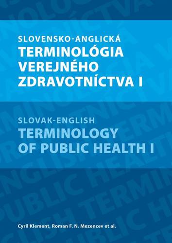 Obrázok Slovensko-anglická terminológia verejného zdravotníctva