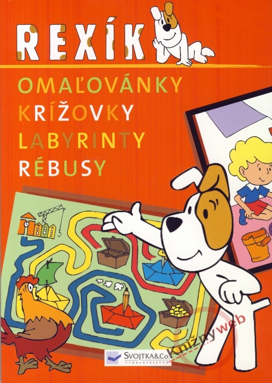 Obrázok Rexík - omaľovánky, krížovky, labyrinty, rébusy