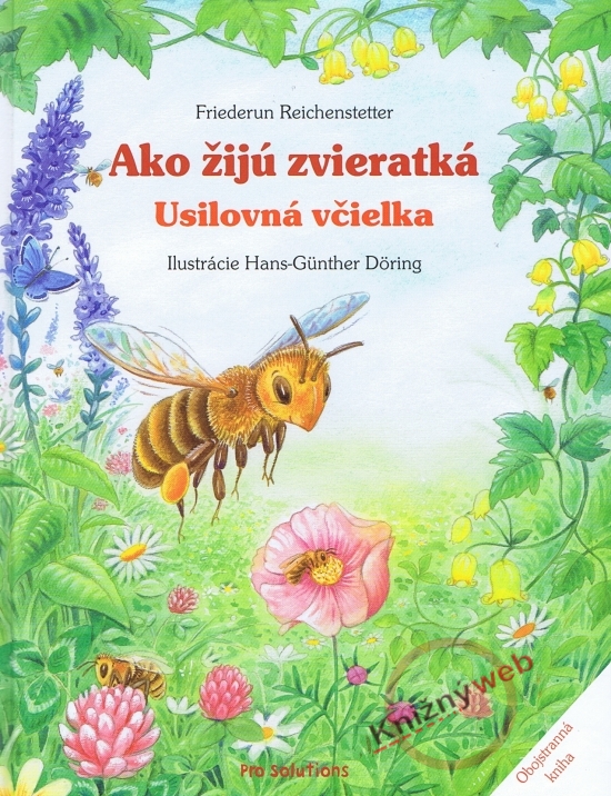 Obrázok Ako žijú zvieratká - Usilovná včielka, Lienka a jej kamaráti