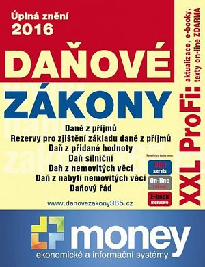 Obrázok Daňové zákony 2016 XXL ProFi