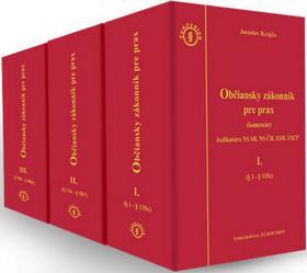 Obrázok Občiansky zákonník pre prax- Komentár (3 zväzky
