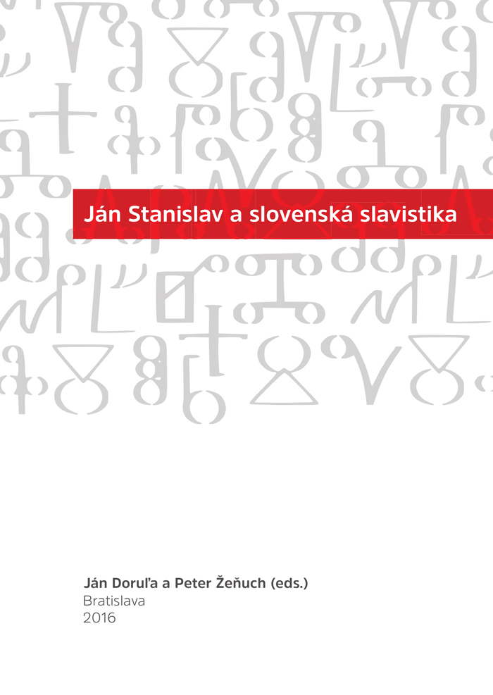 Obrazok Ján Stanislav a slovenská slavistika