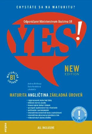 Obrazok YES! Angličtina - maturita - základná úroveň (B1) + interaktívny obsah