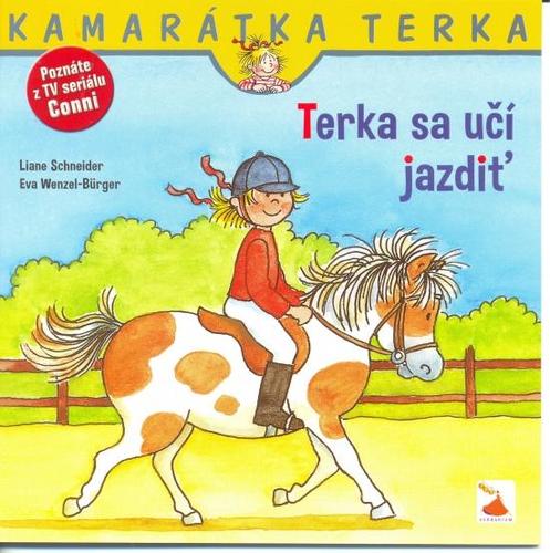 Obrázok Terka sa učí jazdiť