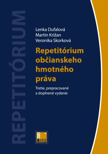 Obrazok Repetitórium občianskeho hmotného práva (Tretie, prepracované a doplnené vydanie)
