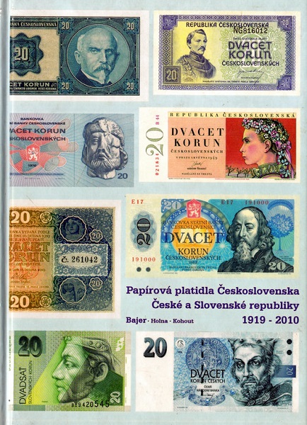 Obrazok Papírová platidla Československa České a Slovenské republiky 1919 - 2010