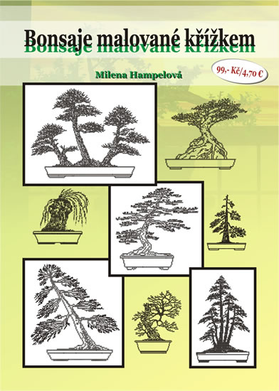 Obrázok Bonsaje malované křížkem