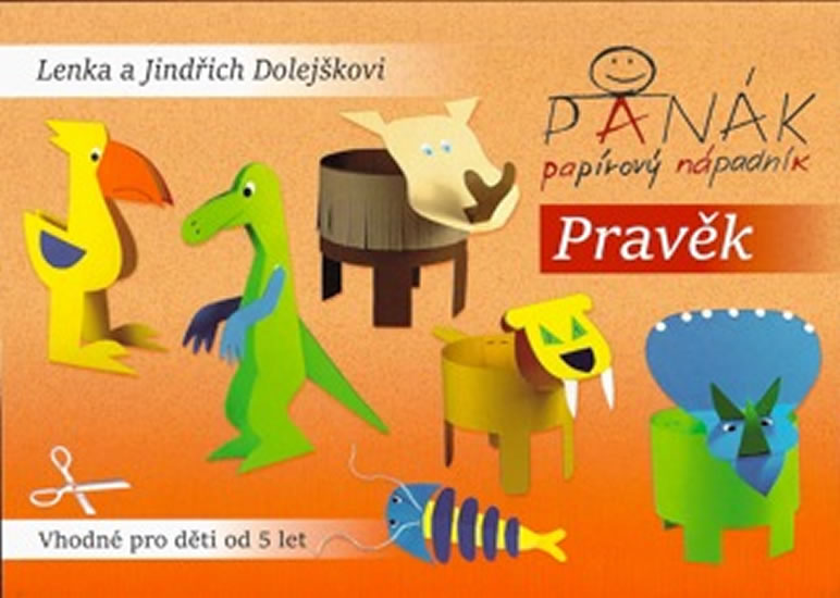 Obrázok Pravěk - Panák papírový nápadník