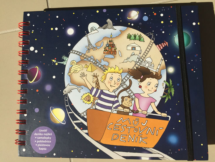 Obrázok Můj cestovní deník - ilustrovaný zápisník pro děti od 6-9 let