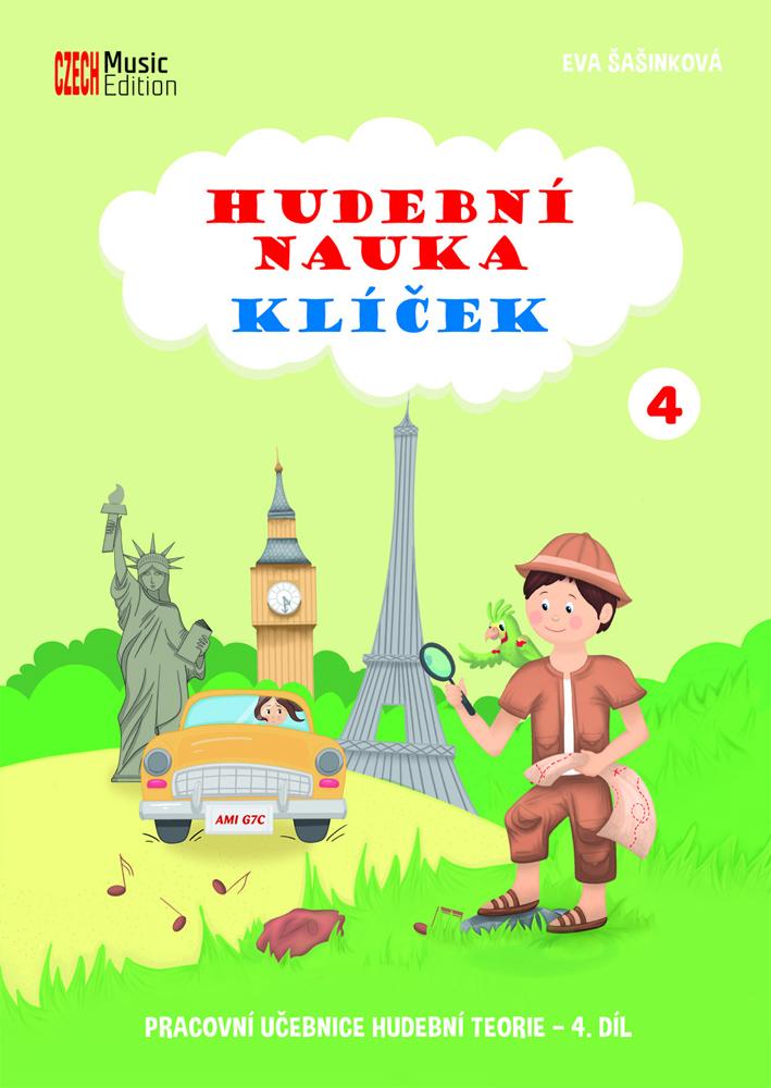 Obrázok Hudební nauka Klíček 4 - Pracovní učebnice hudební teorie 4.díl