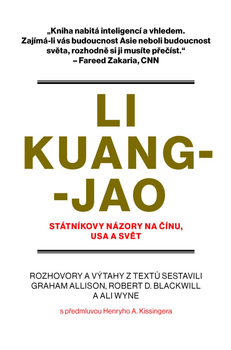 Obrázok Li Kuang-jao - Státníkovy názory na Čínu, USA a svět