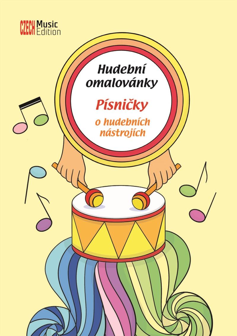 Obrázok Hudební omalovánky - Písničky o hudebních nástrojích