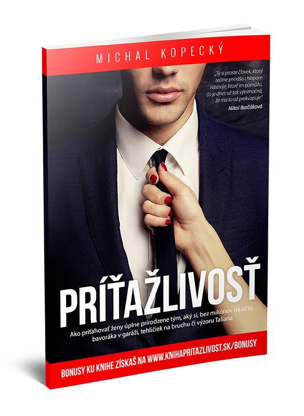 Obrazok Príťažlivosť - Ako priťahovať ženy úplne prirodzene tým, aký si, bez miliónov na účte, bavoráka v garáži, tehličiek na bruchu či výzoru Taliana