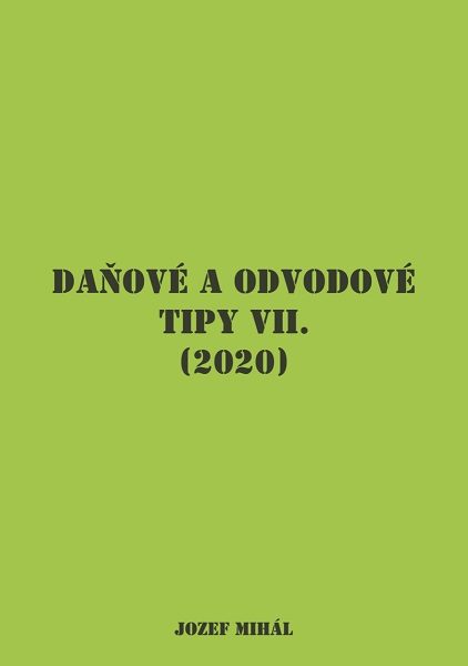 Obrazok Daňové a odvodové tipy VII. (2020)