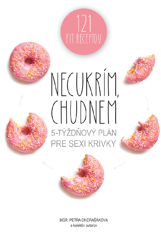 Obrazok Necukrím, chudnem - 5-týždňový plán pre sexi krivky + 121 fit receptov