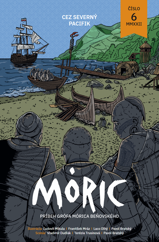 Obrazok Komiks MÓRIC 6. - Cez severný Pacifik