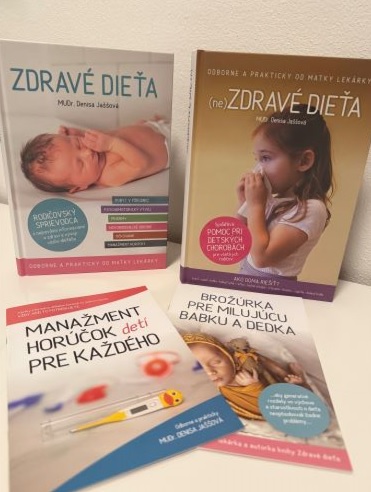 Obrazok Balíček pre budúcich rodičov (2 knihy: Zdravé + (ne)Zdravé dieťa + 2 brožúrky: Manažment horúčok + B - 2x kniha + 2x brožúrka