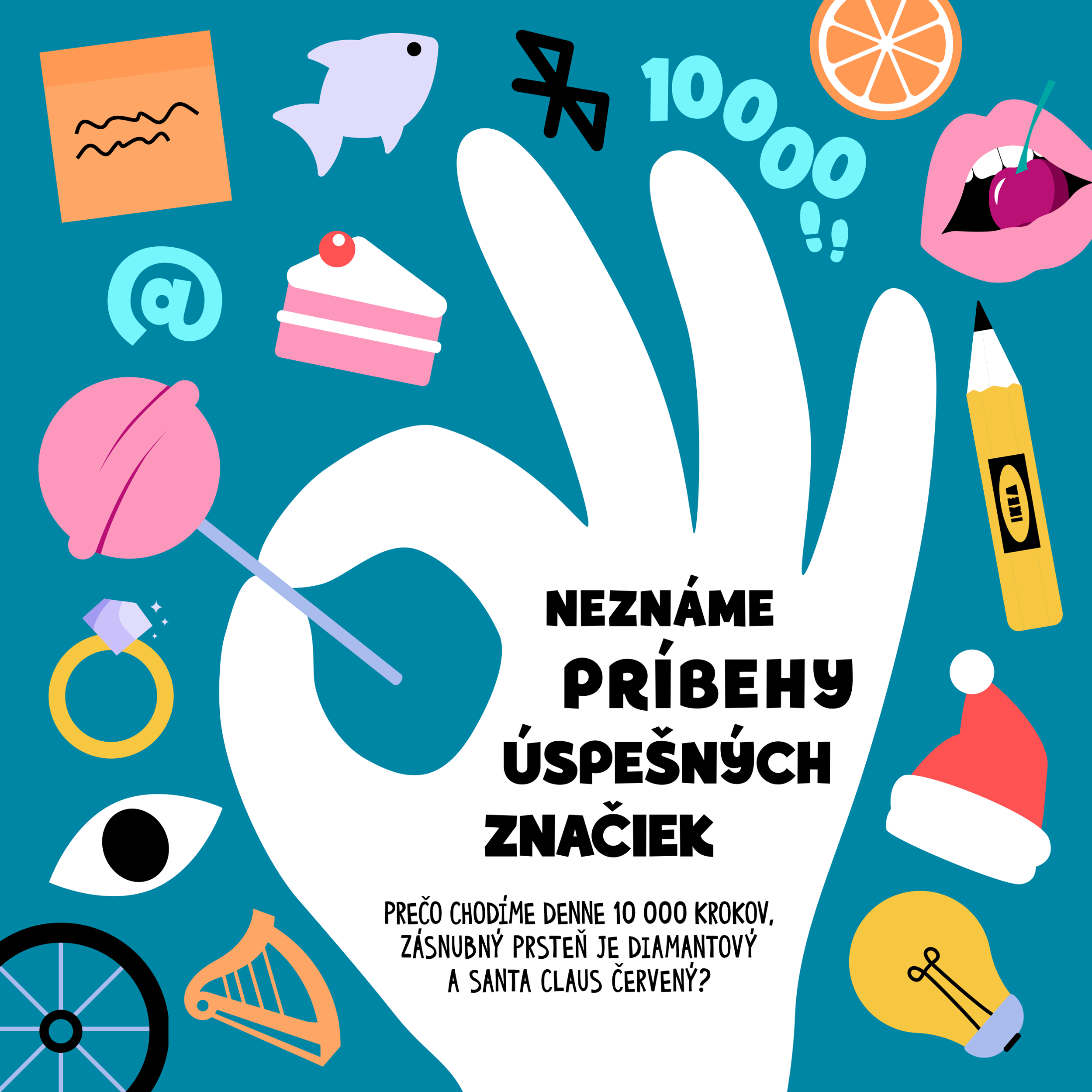 Obrazok Neznáme príbehy úspešných značiek - Prečo chodíme denne 10 000 krokov, zásnubný prsteň je diamantový a Santa Claus červený?