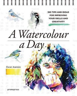 Obrázok A Watercolour a Day: 365 Tips and Ideas for Improving Your Skills and Creativity