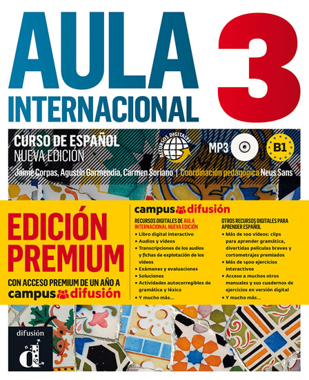 Obrázok Aula internacional Nueva edición 3 (B1)