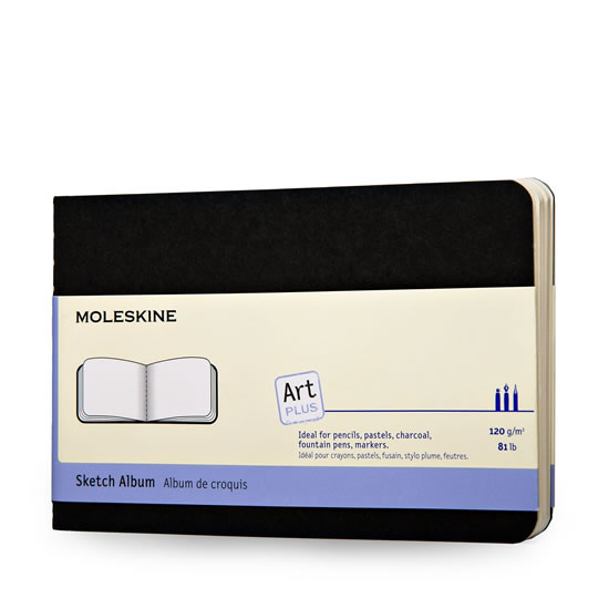 Obrázok Moleskine: Skicář měkký černý S