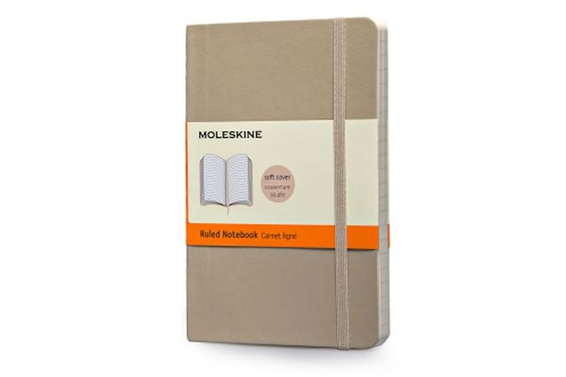 Obrázok Moleskine: Zápisník měkký linkovaný béžový S