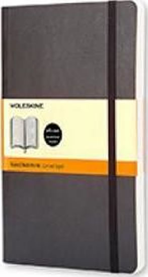 Obrázok Moleskine: Zápisník měkký linkovaný černý S