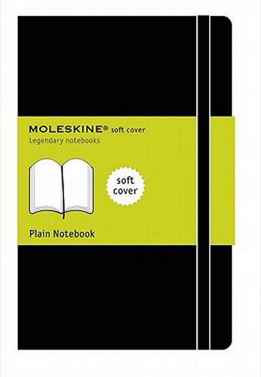 Obrázok Moleskine: Zápisník měkký čistý černý S