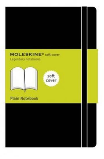 Obrázok Moleskine: Zápisník měkký čistý černý XL