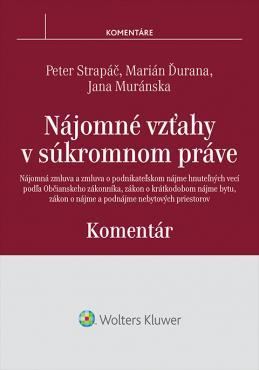 Obrazok Nájomné vzťahy v súkromnom práve - Komentár