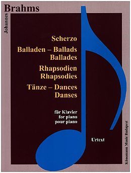 Obrázok Brahms  Scherzo, Balladen, Rhapsodien und Tanze