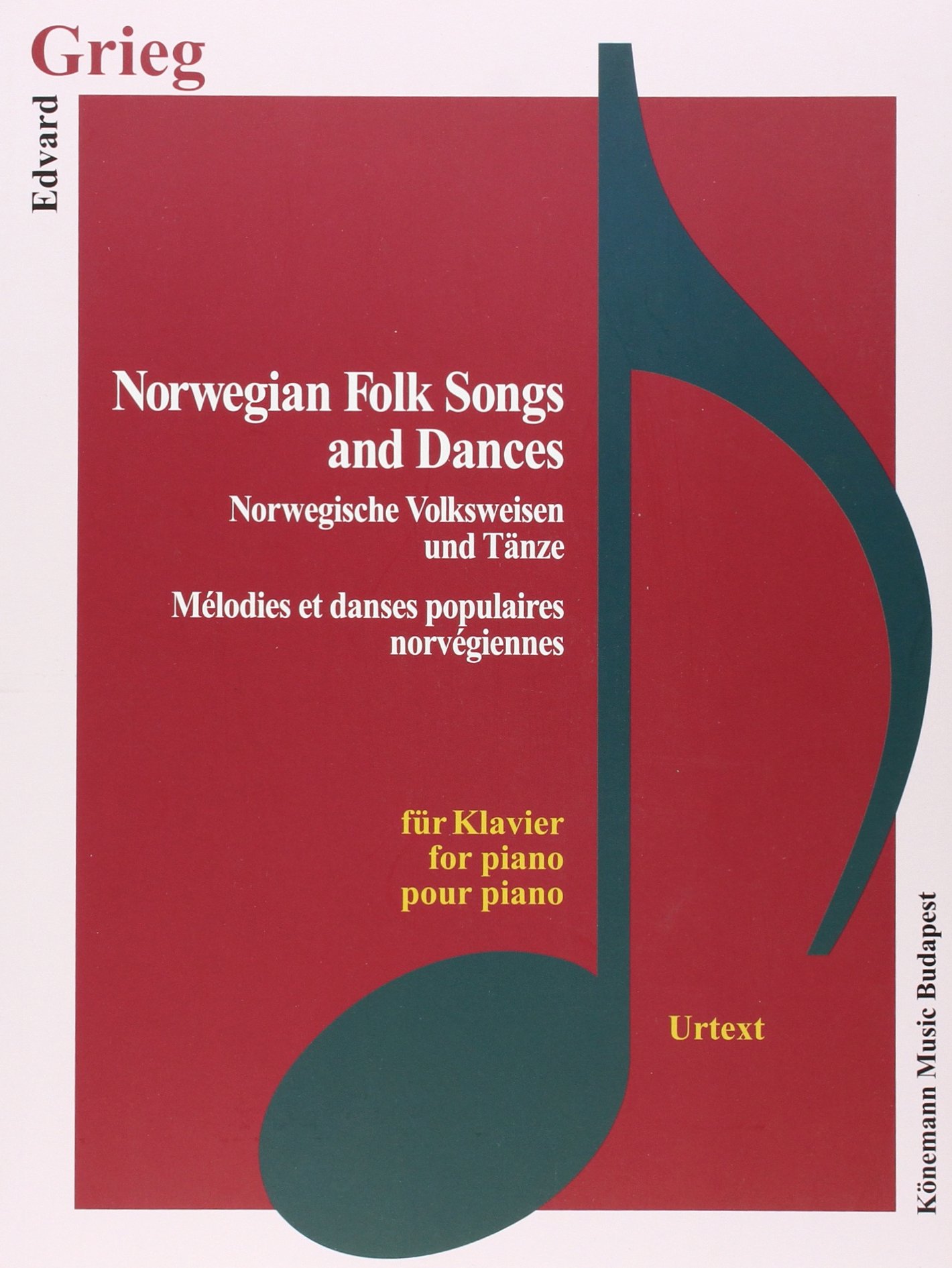 Obrázok Grieg  Norwegian Folk Songs and Dances