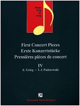 Obrázok Piano Step by Step  First Concert Pieces IV