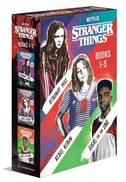 Obrázok Stranger Things Boxed Set, Books 1-3: Runaway Max, Rebel Robin, and Lucas on the Line