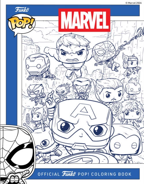 Obrázok Marvel: The Official Avengers Funko POP! Coloring Book