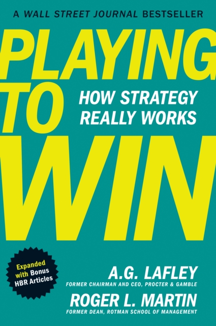 Obrázok Playing to Win, Expanded with Bonus HBR Articles